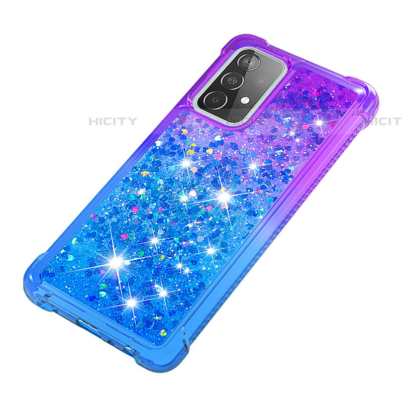 Coque Silicone Housse Etui Gel Bling-Bling S02 pour Samsung Galaxy A52 4G Plus