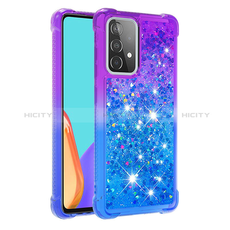 Coque Silicone Housse Etui Gel Bling-Bling S02 pour Samsung Galaxy A52s 5G Plus