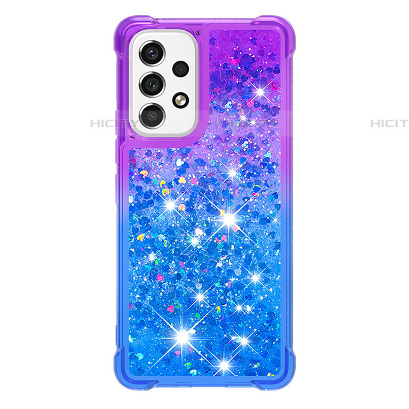 Coque Silicone Housse Etui Gel Bling-Bling S02 pour Samsung Galaxy A53 5G Plus