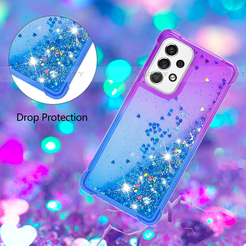 Coque Silicone Housse Etui Gel Bling-Bling S02 pour Samsung Galaxy A53 5G Plus