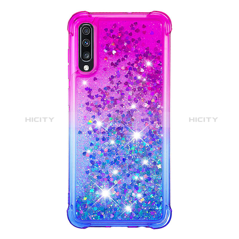 Coque Silicone Housse Etui Gel Bling-Bling S02 pour Samsung Galaxy A70S Plus