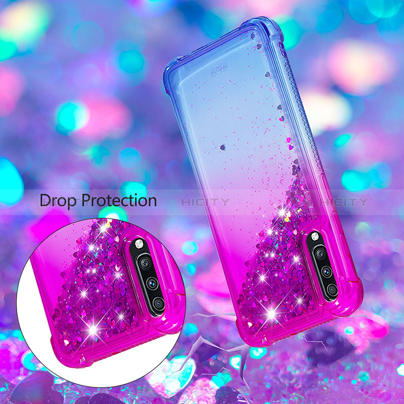 Coque Silicone Housse Etui Gel Bling-Bling S02 pour Samsung Galaxy A70S Plus