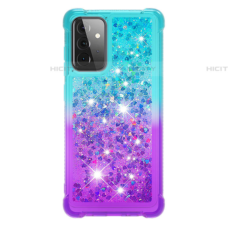Coque Silicone Housse Etui Gel Bling-Bling S02 pour Samsung Galaxy A72 5G Plus