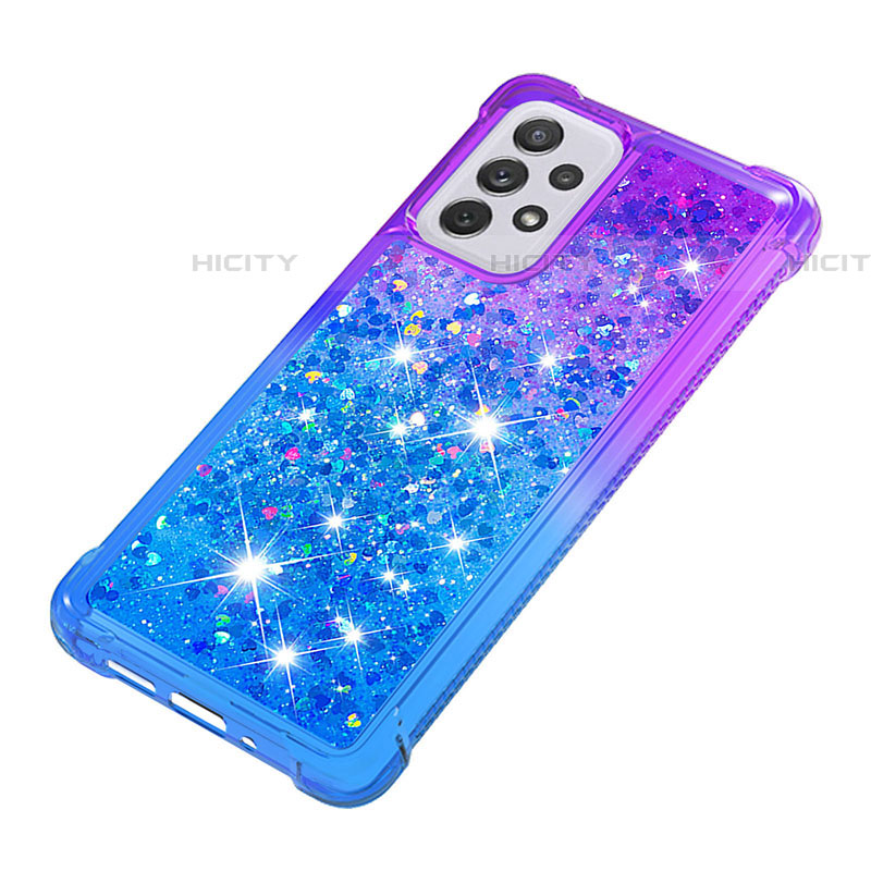 Coque Silicone Housse Etui Gel Bling-Bling S02 pour Samsung Galaxy A73 5G Plus