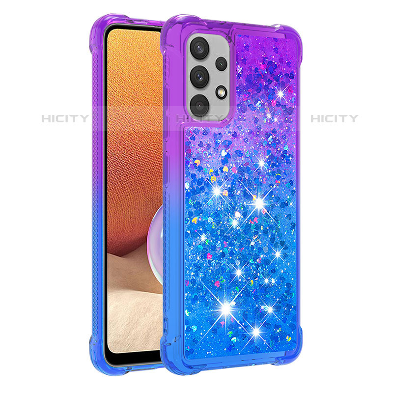 Coque Silicone Housse Etui Gel Bling-Bling S02 pour Samsung Galaxy M32 5G Plus