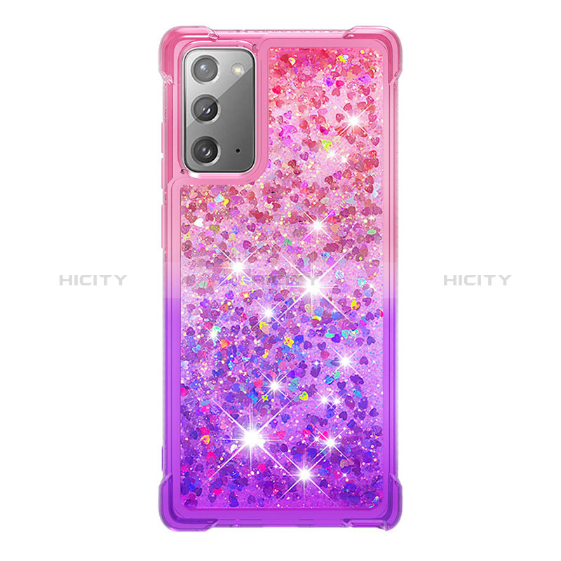 Coque Silicone Housse Etui Gel Bling-Bling S02 pour Samsung Galaxy Note 20 5G Plus