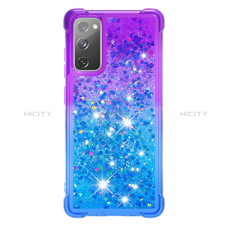 Coque Silicone Housse Etui Gel Bling-Bling S02 pour Samsung Galaxy S20 Lite 5G Plus