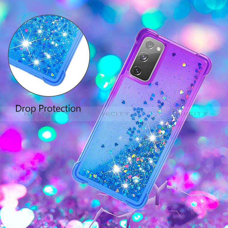 Coque Silicone Housse Etui Gel Bling-Bling S02 pour Samsung Galaxy S20 Lite 5G Plus