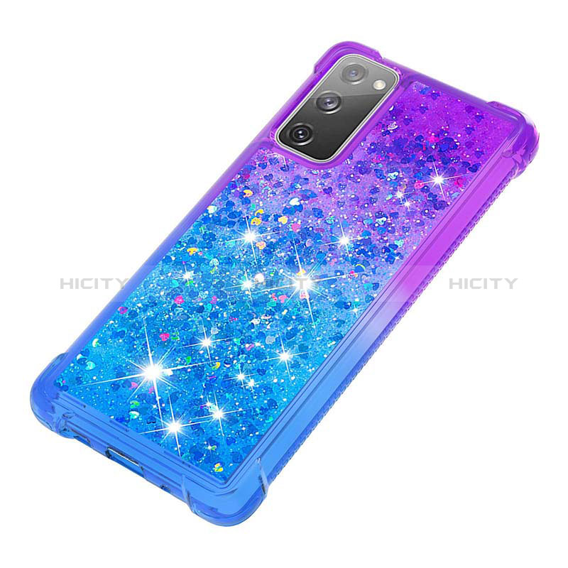 Coque Silicone Housse Etui Gel Bling-Bling S02 pour Samsung Galaxy S20 Lite 5G Plus