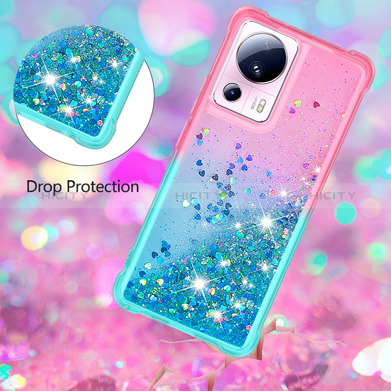 Coque Silicone Housse Etui Gel Bling-Bling S02 pour Xiaomi Civi 2 5G Plus