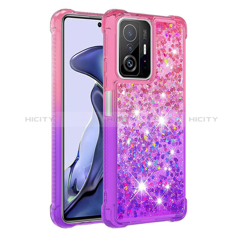 Coque Silicone Housse Etui Gel Bling-Bling S02 pour Xiaomi Mi 11T 5G Plus