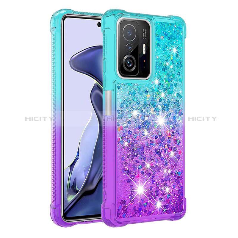 Coque Silicone Housse Etui Gel Bling-Bling S02 pour Xiaomi Mi 11T 5G Plus