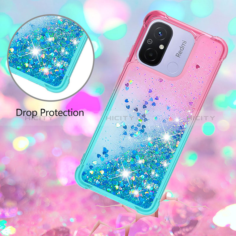 Coque Silicone Housse Etui Gel Bling-Bling S02 pour Xiaomi Poco C55 Plus