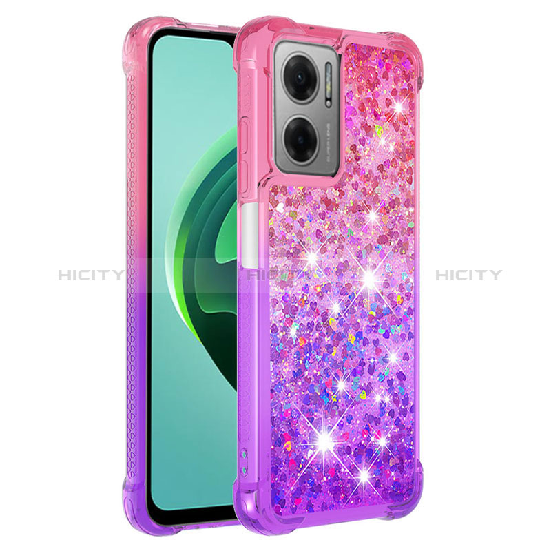 Coque Silicone Housse Etui Gel Bling-Bling S02 pour Xiaomi Redmi 10 Prime Plus 5G Plus