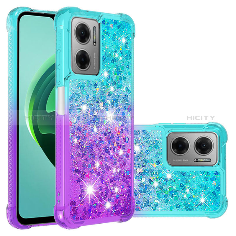 Coque Silicone Housse Etui Gel Bling-Bling S02 pour Xiaomi Redmi 10 Prime Plus 5G Plus