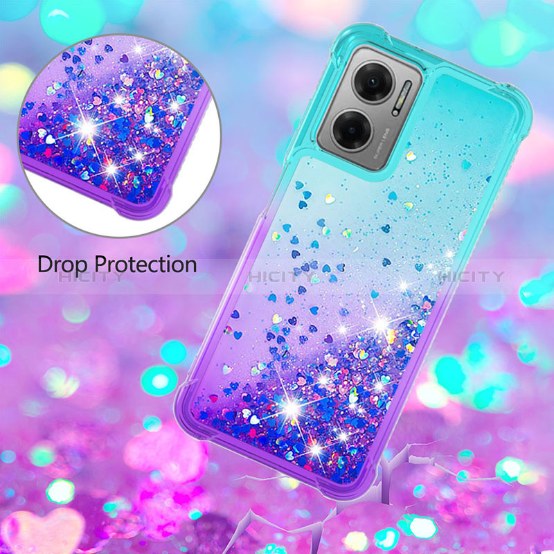 Coque Silicone Housse Etui Gel Bling-Bling S02 pour Xiaomi Redmi 10 Prime Plus 5G Plus