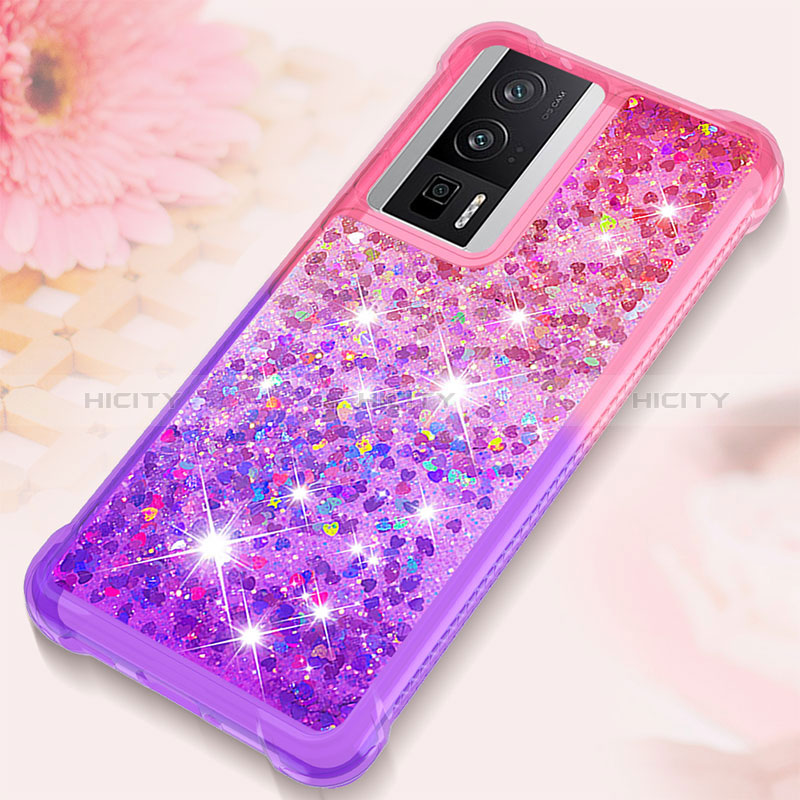 Coque Silicone Housse Etui Gel Bling-Bling S02 pour Xiaomi Redmi K60 5G Plus