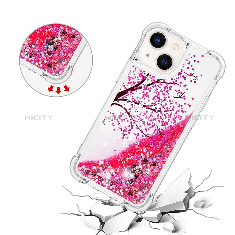 Coque Silicone Housse Etui Gel Bling-Bling S03 pour Apple iPhone 13 Plus