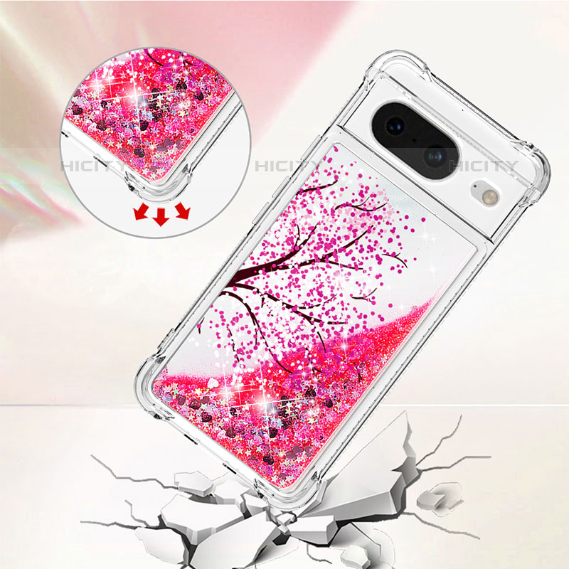 Coque Silicone Housse Etui Gel Bling-Bling S03 pour Google Pixel 8 5G Plus