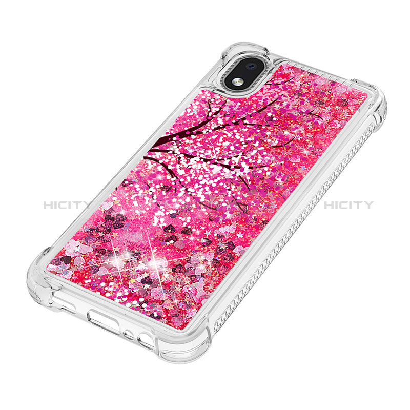 Coque Silicone Housse Etui Gel Bling-Bling S03 pour Samsung Galaxy A01 Core Plus