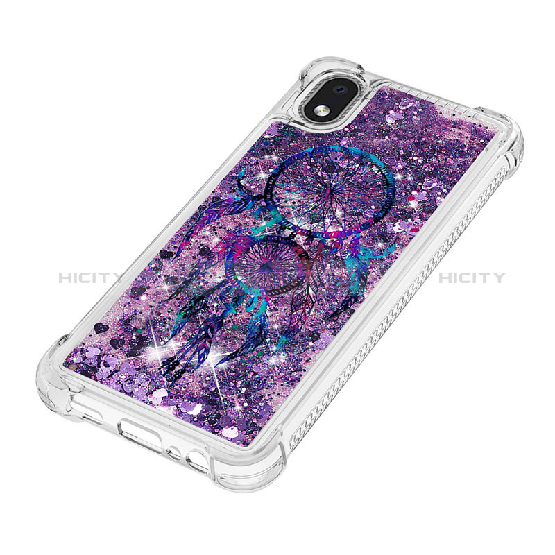 Coque Silicone Housse Etui Gel Bling-Bling S03 pour Samsung Galaxy A01 Core Plus