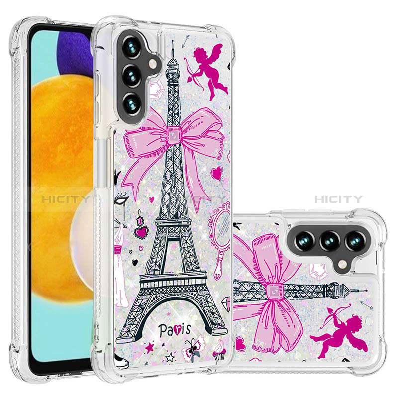 Coque Silicone Housse Etui Gel Bling-Bling S03 pour Samsung Galaxy A04s Mixte Plus