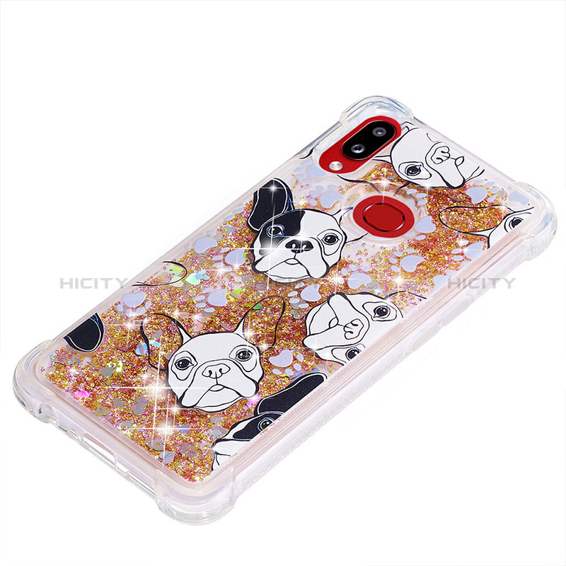 Coque Silicone Housse Etui Gel Bling-Bling S03 pour Samsung Galaxy A10s Plus