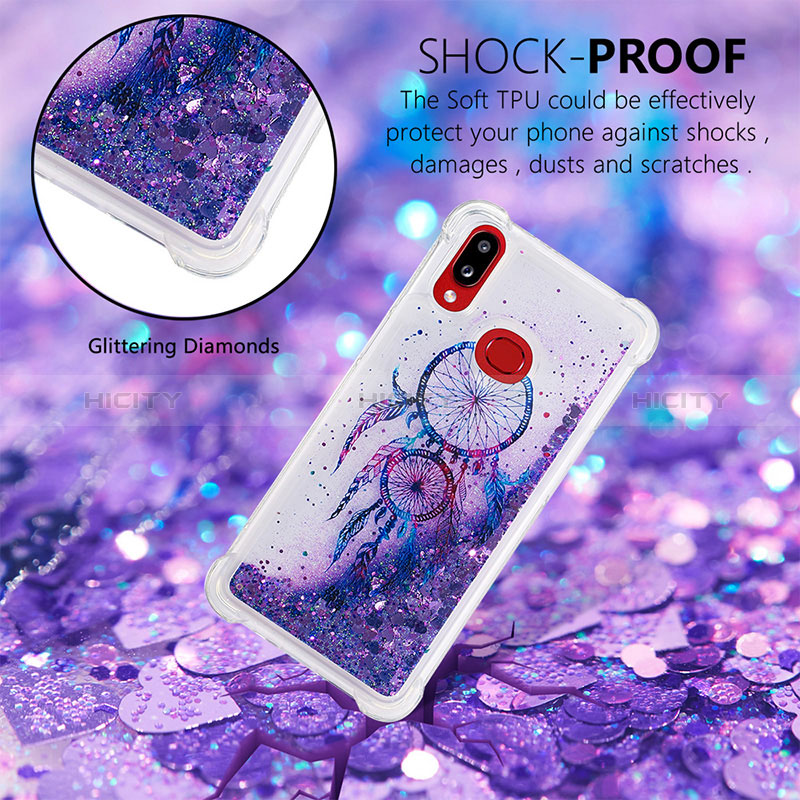 Coque Silicone Housse Etui Gel Bling-Bling S03 pour Samsung Galaxy A10s Plus