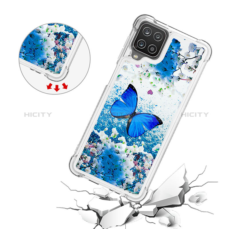 Coque Silicone Housse Etui Gel Bling-Bling S03 pour Samsung Galaxy A12 5G Plus