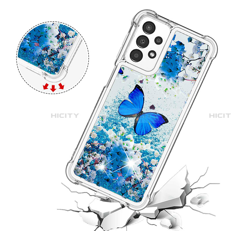 Coque Silicone Housse Etui Gel Bling-Bling S03 pour Samsung Galaxy A13 4G Plus