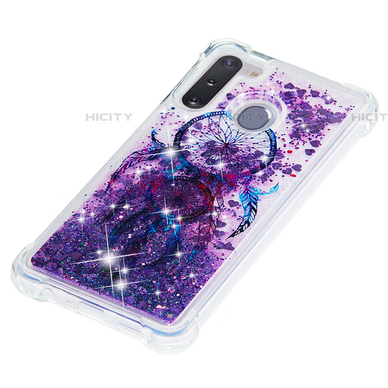 Coque Silicone Housse Etui Gel Bling-Bling S03 pour Samsung Galaxy A21 European Plus