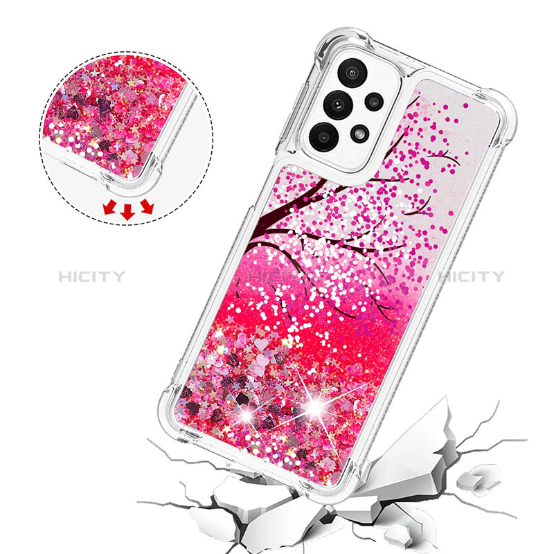 Coque Silicone Housse Etui Gel Bling-Bling S03 pour Samsung Galaxy A23 5G Plus