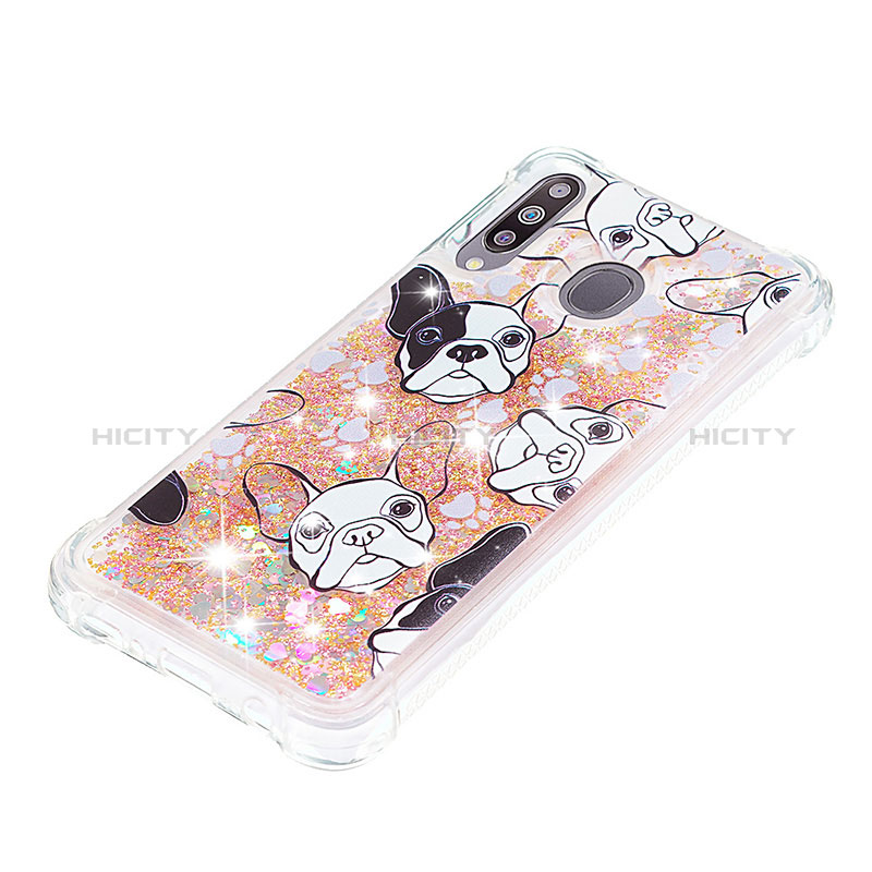 Coque Silicone Housse Etui Gel Bling-Bling S03 pour Samsung Galaxy A40s Plus