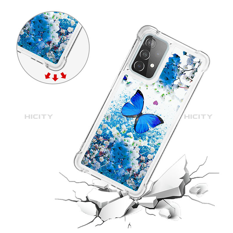 Coque Silicone Housse Etui Gel Bling-Bling S03 pour Samsung Galaxy A52s 5G Plus