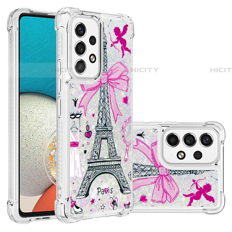 Coque Silicone Housse Etui Gel Bling-Bling S03 pour Samsung Galaxy A53 5G Plus