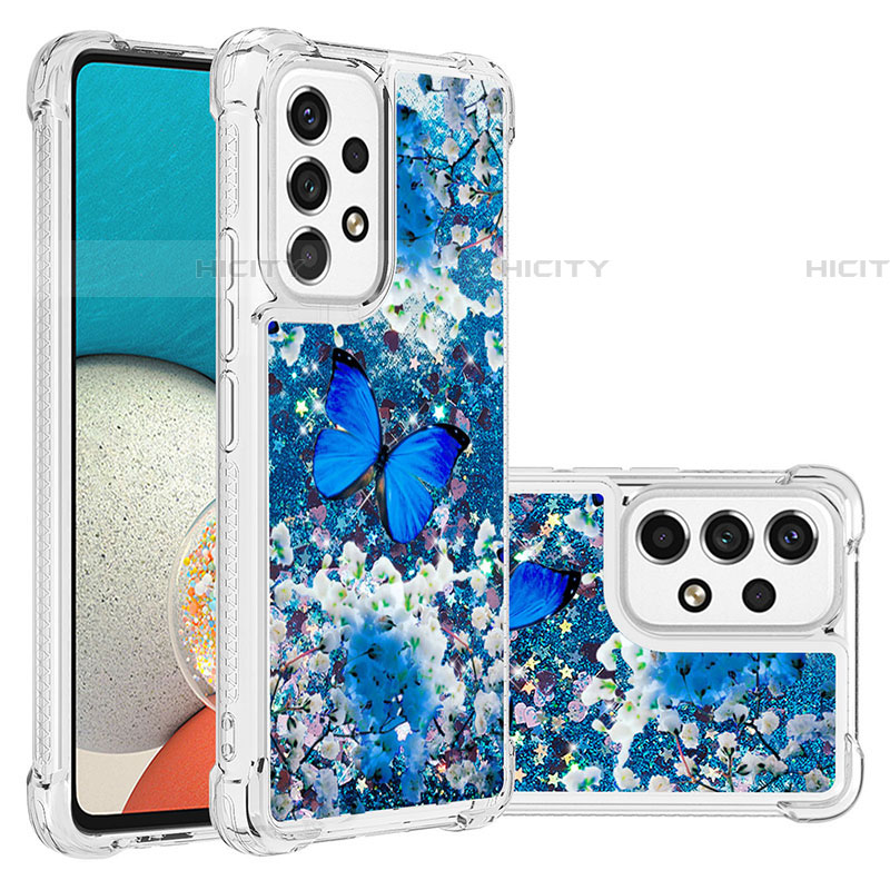 Coque Silicone Housse Etui Gel Bling-Bling S03 pour Samsung Galaxy A53 5G Plus