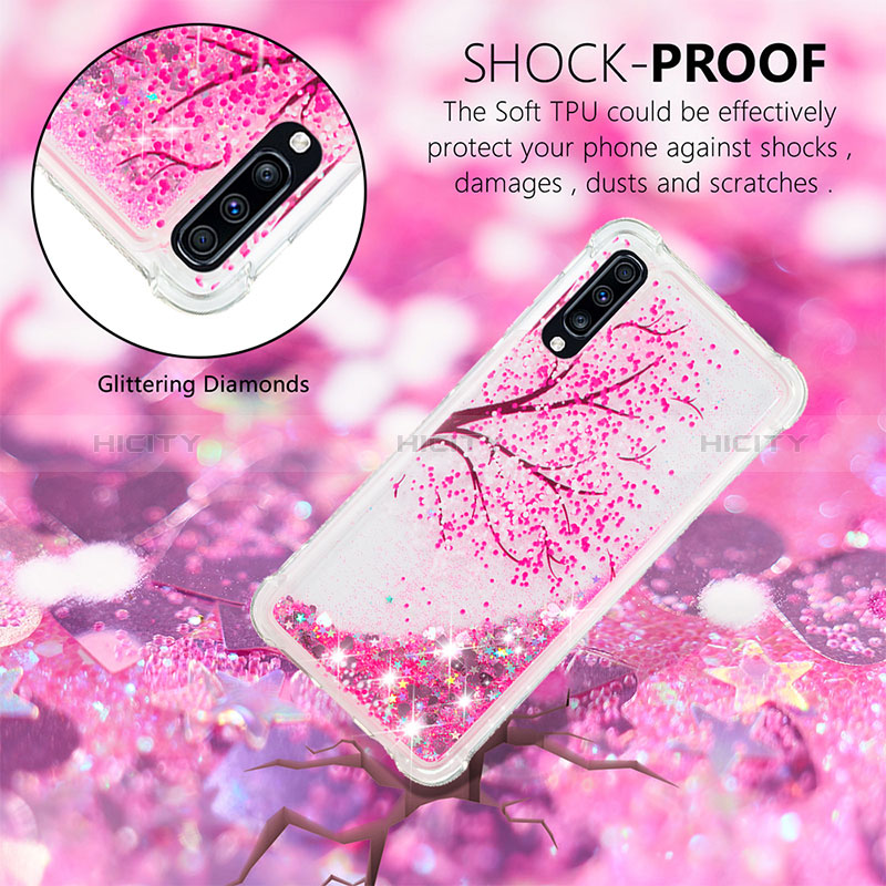 Coque Silicone Housse Etui Gel Bling-Bling S03 pour Samsung Galaxy A70S Plus