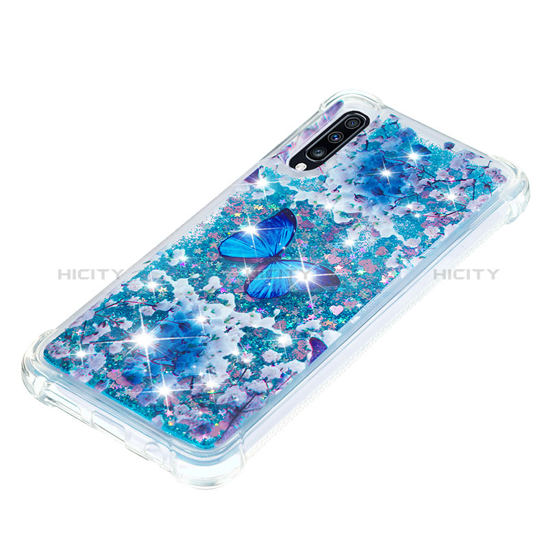 Coque Silicone Housse Etui Gel Bling-Bling S03 pour Samsung Galaxy A70S Plus