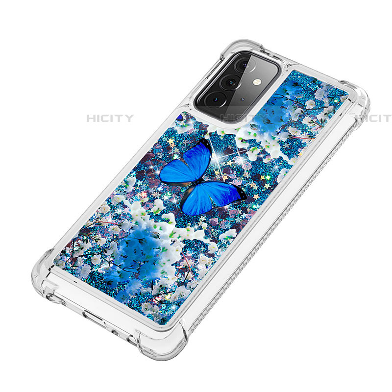 Coque Silicone Housse Etui Gel Bling-Bling S03 pour Samsung Galaxy A72 5G Plus