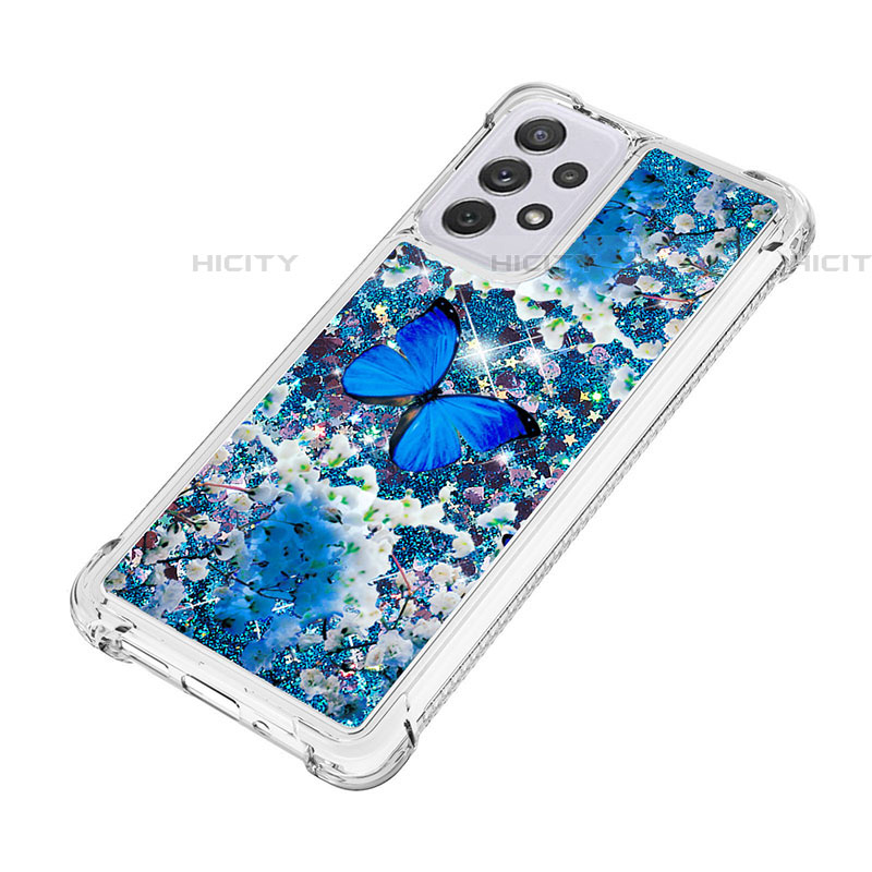 Coque Silicone Housse Etui Gel Bling-Bling S03 pour Samsung Galaxy A73 5G Plus