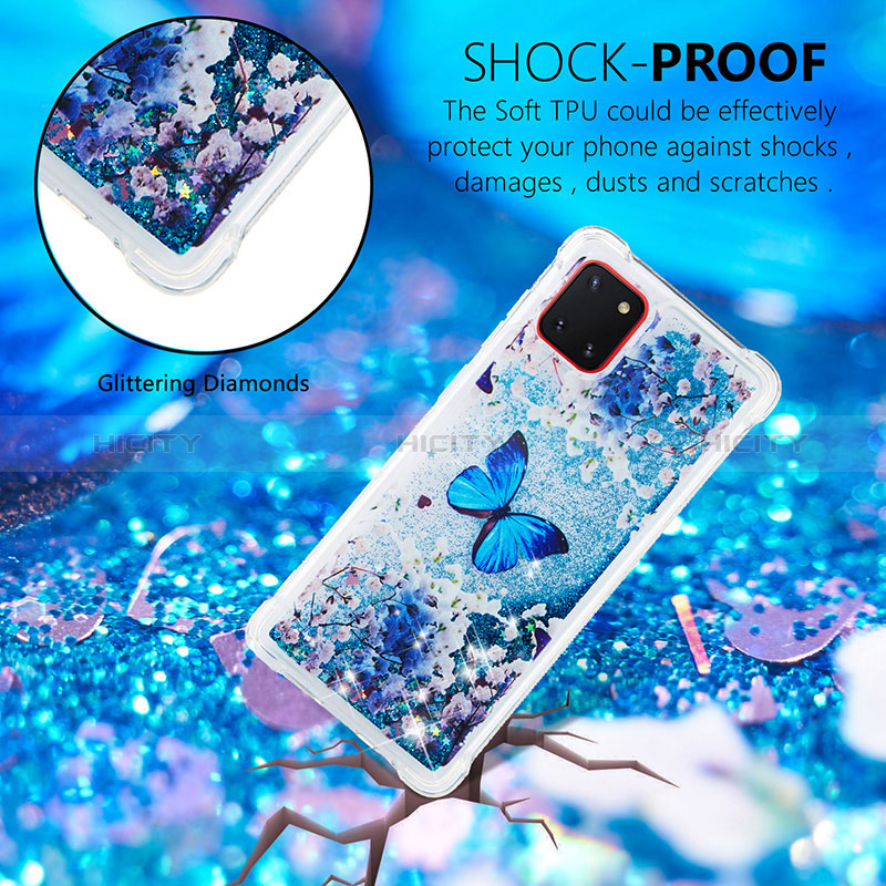 Coque Silicone Housse Etui Gel Bling-Bling S03 pour Samsung Galaxy A81 Plus