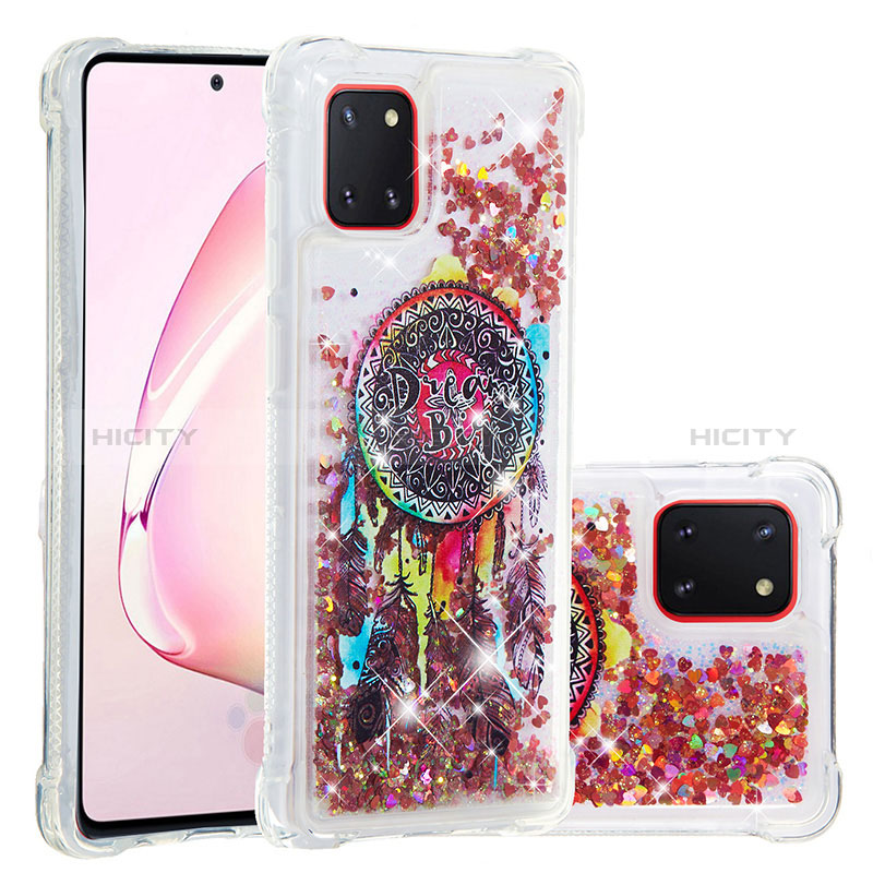 Coque Silicone Housse Etui Gel Bling-Bling S03 pour Samsung Galaxy A81 Plus