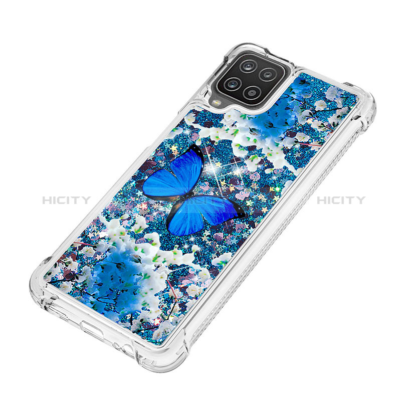 Coque Silicone Housse Etui Gel Bling-Bling S03 pour Samsung Galaxy F12 Plus