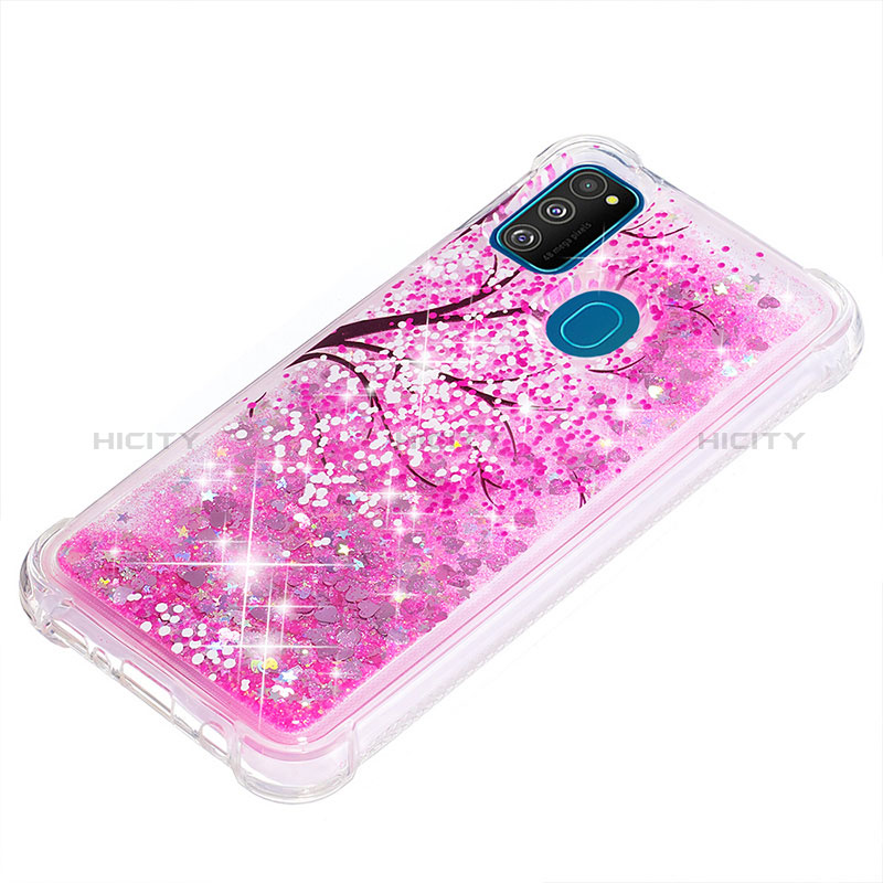 Coque Silicone Housse Etui Gel Bling-Bling S03 pour Samsung Galaxy M21 Plus