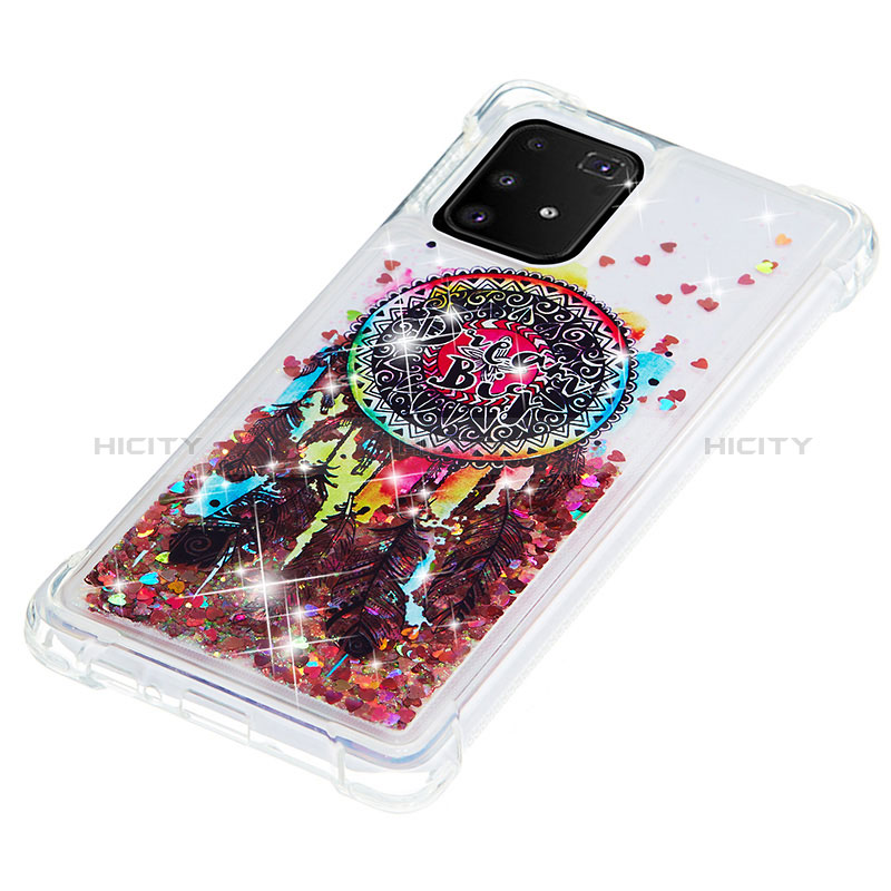 Coque Silicone Housse Etui Gel Bling-Bling S03 pour Samsung Galaxy M80S Plus