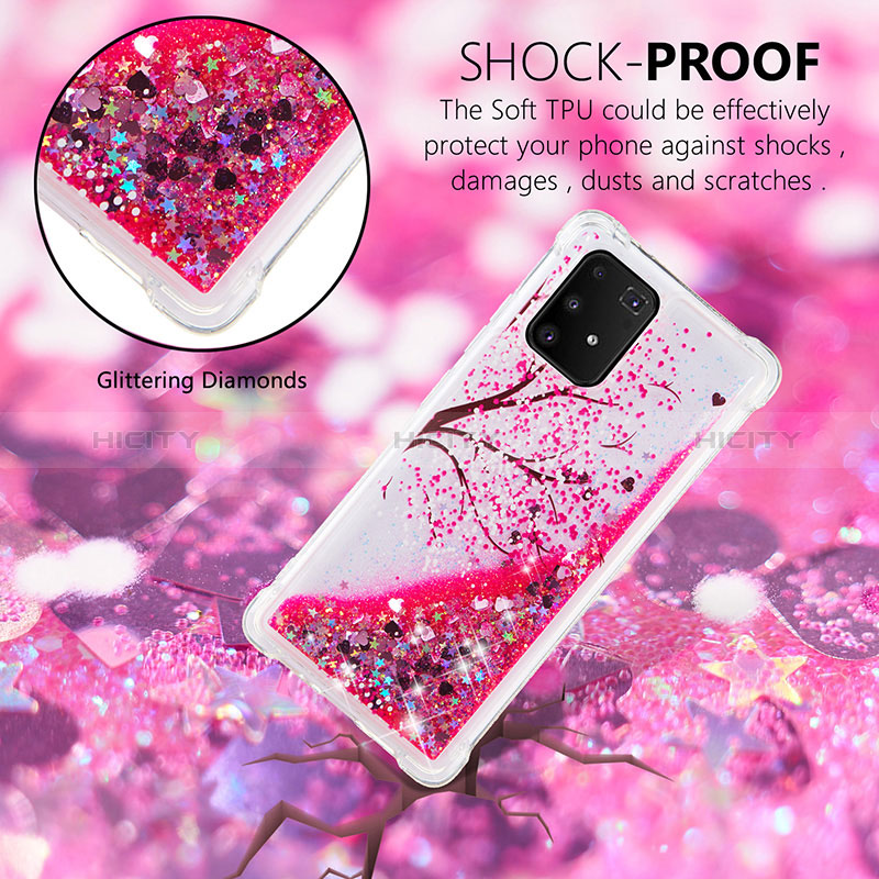 Coque Silicone Housse Etui Gel Bling-Bling S03 pour Samsung Galaxy M80S Plus