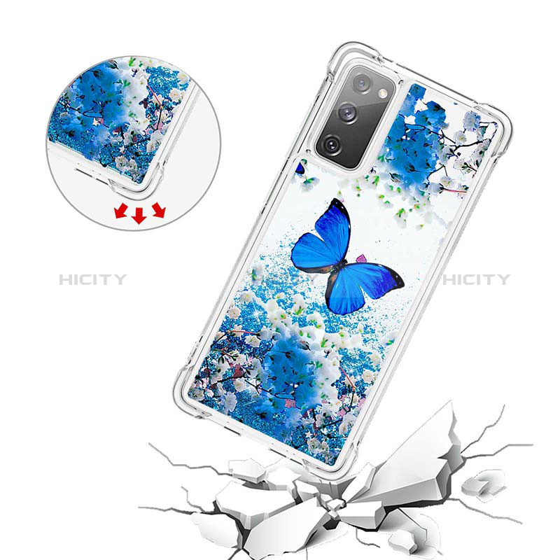 Coque Silicone Housse Etui Gel Bling-Bling S03 pour Samsung Galaxy S20 FE (2022) 5G Plus