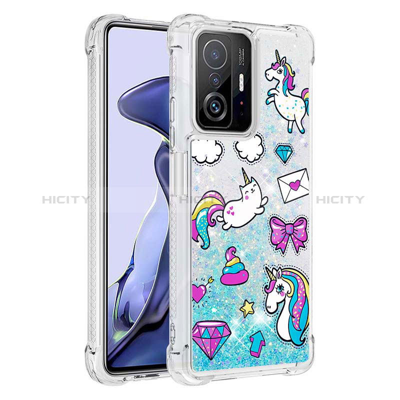 Coque Silicone Housse Etui Gel Bling-Bling S03 pour Xiaomi Mi 11T 5G Plus