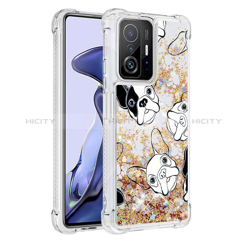 Coque Silicone Housse Etui Gel Bling-Bling S03 pour Xiaomi Mi 11T Pro 5G Plus