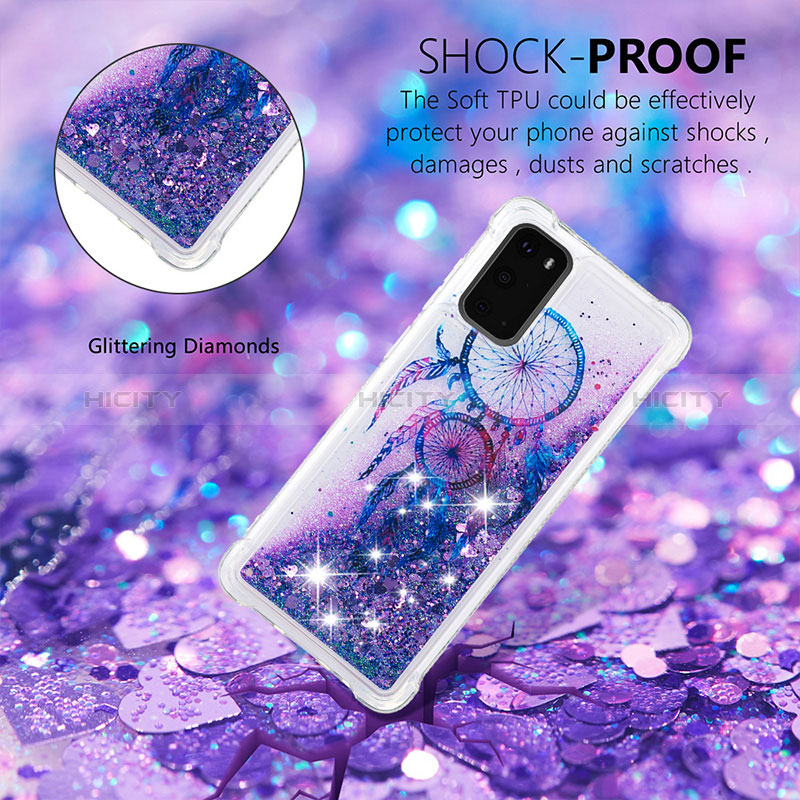 Coque Silicone Housse Etui Gel Bling-Bling S05 pour Samsung Galaxy S20 5G Plus